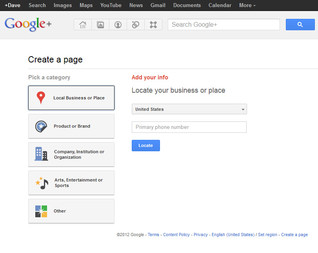 create-page-google