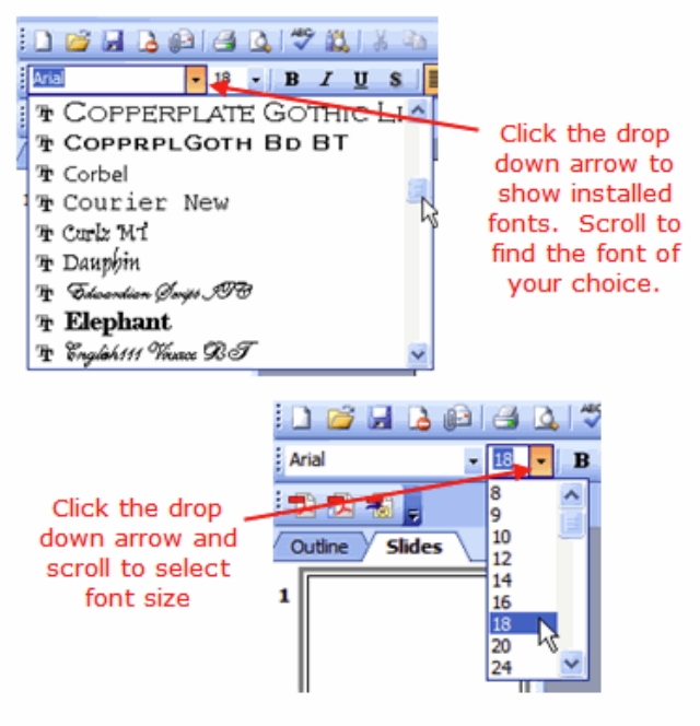 pp-changing-font-style-and-size