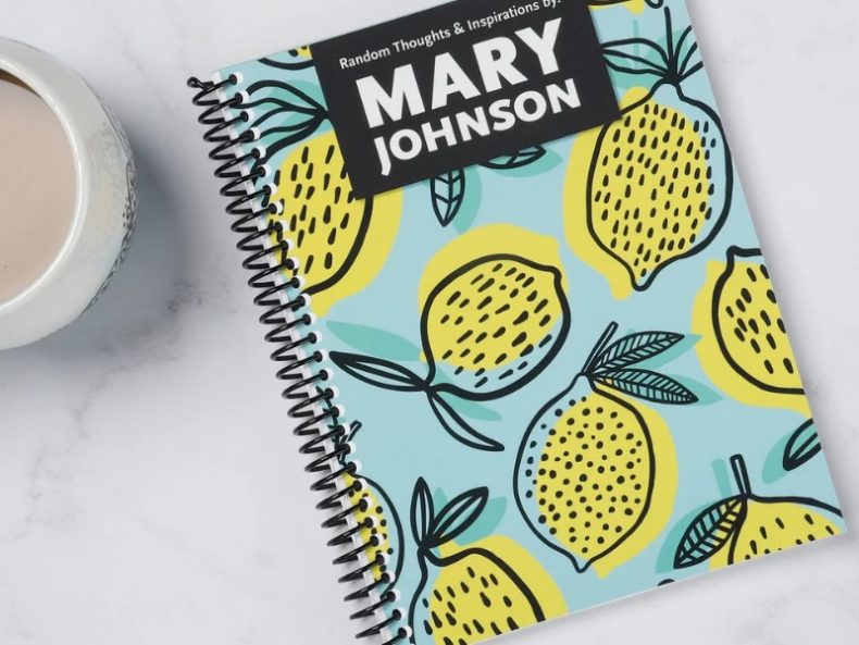 personalized notebooks