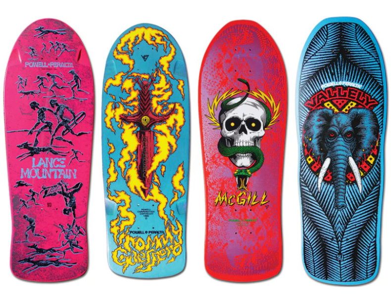 skateboard decks